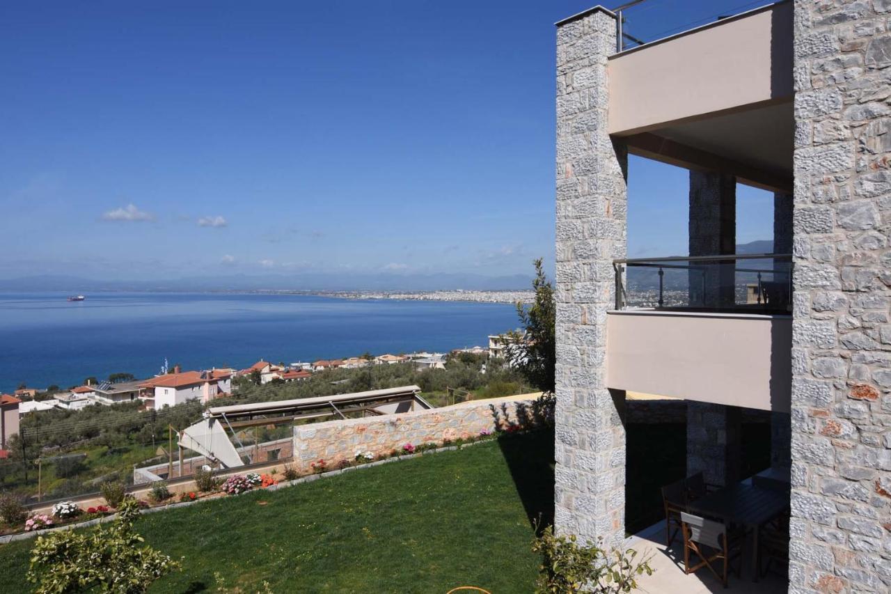 Villa Dafni - Infinite Sea Vistas With Private Pool Kalamata Exterior photo